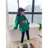 Niña peluche sudadera 2021 nuevo kids kids kids kids otoño invierno tops mujer bebé invierno con capucha abrigos Item Picture